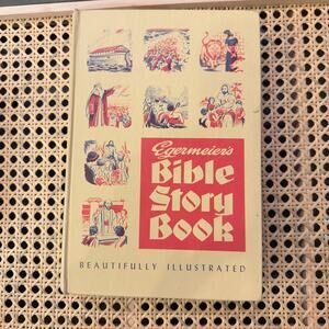 Egermeier's Bible Story Book 1963 Hardcover Standard Edition Illustrated Revised